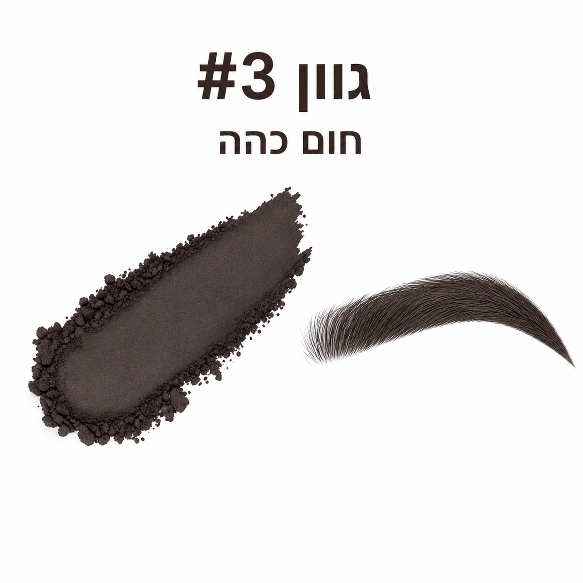 ערכת אבקה עם שבלונות למילוי גבות מהיר ומדויק!
