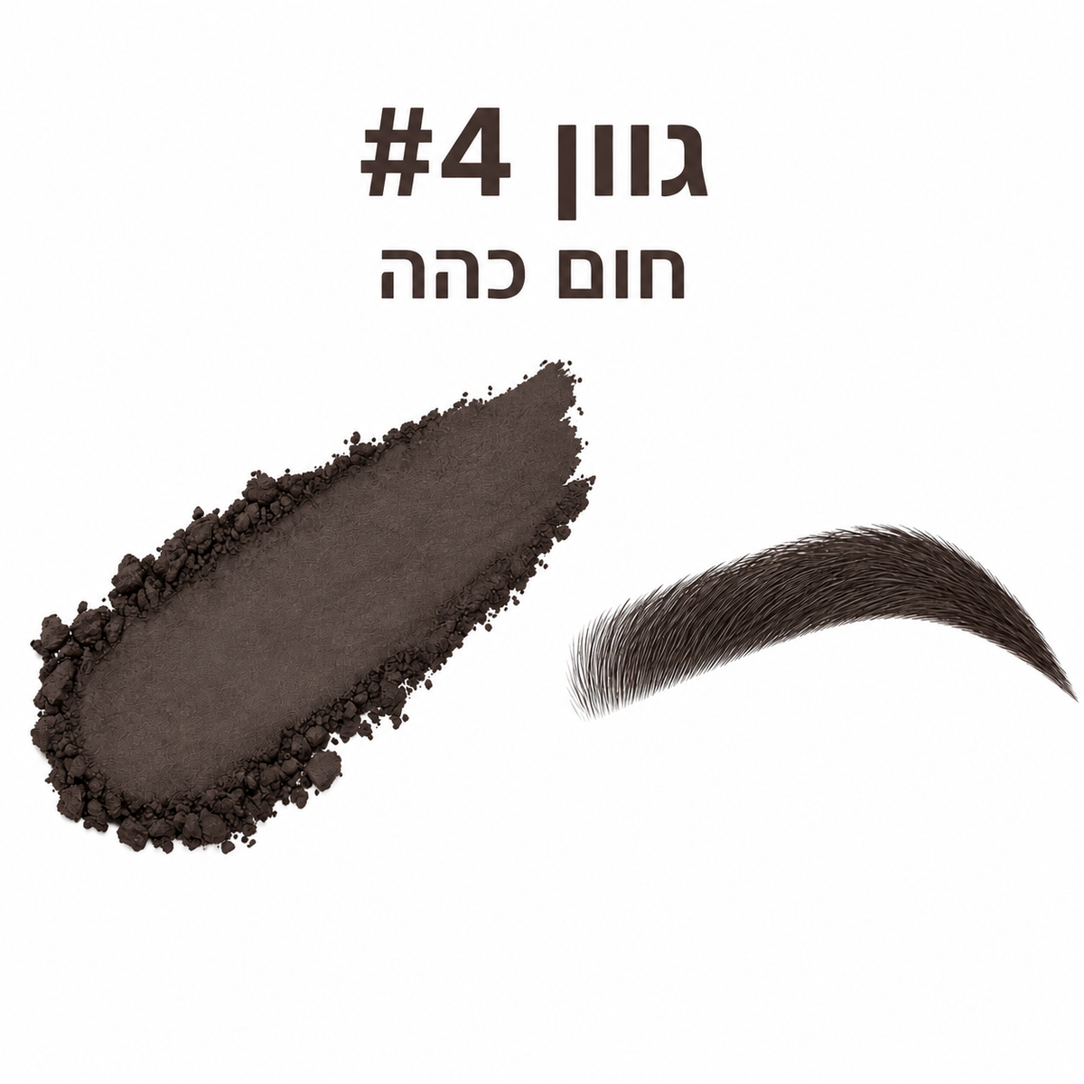 ערכת אבקה עם שבלונות למילוי גבות מהיר ומדויק!